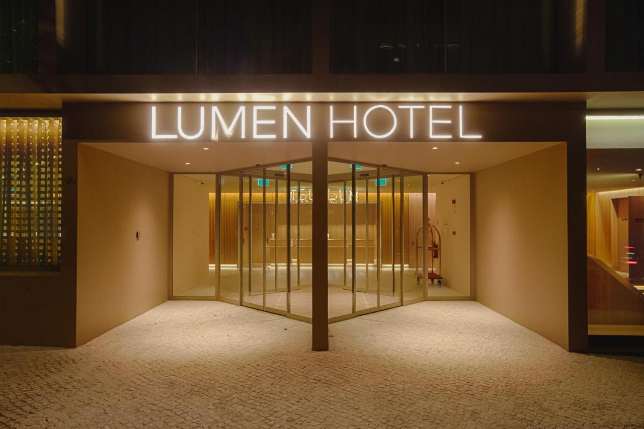 Lumen Hotel & The Lisbon Light Show Exteriör bild